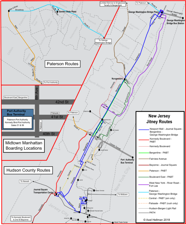 Jitney Buses of New Jersey